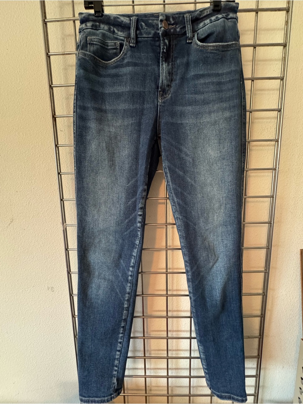 FLYING MONKEY Medium Blue High Rise Skinny Denim Jeans Size 28